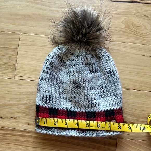 Panache Knit Checkered Beanie - Picture 3 of 5